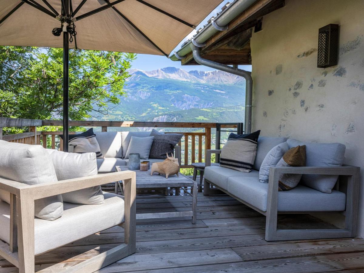 Superbe Ferme Renovee En Chalet De Luxe En Pleine Nature Barcelonnette Eksteriør billede