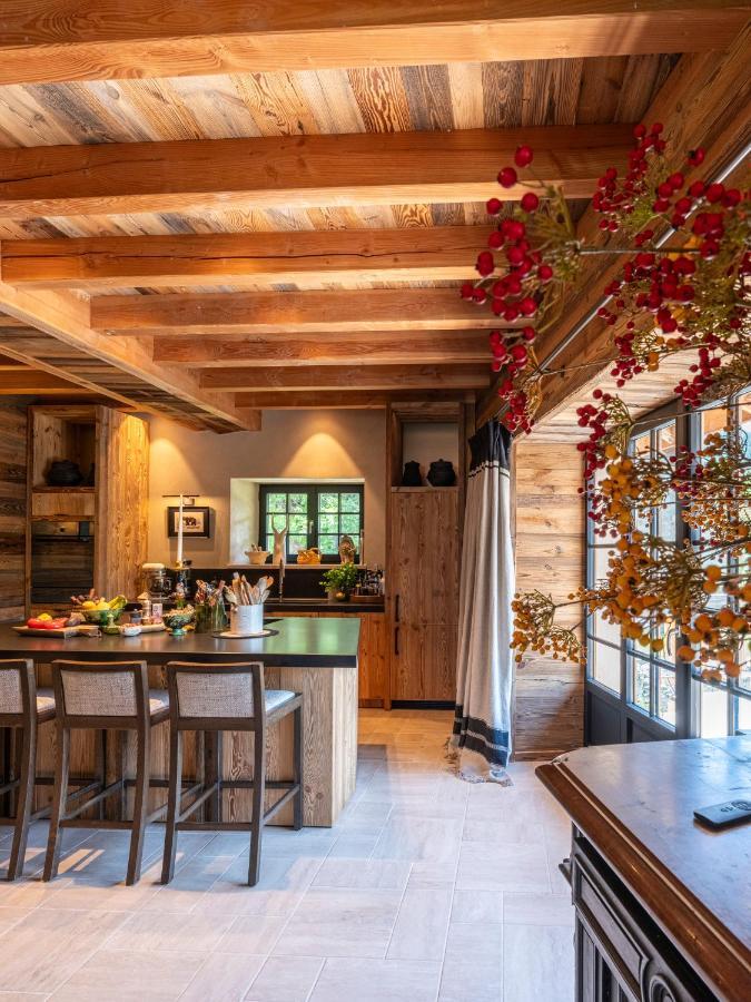 Superbe Ferme Renovee En Chalet De Luxe En Pleine Nature Barcelonnette Eksteriør billede