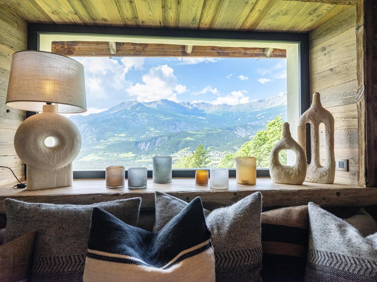 Superbe Ferme Renovee En Chalet De Luxe En Pleine Nature Barcelonnette Eksteriør billede