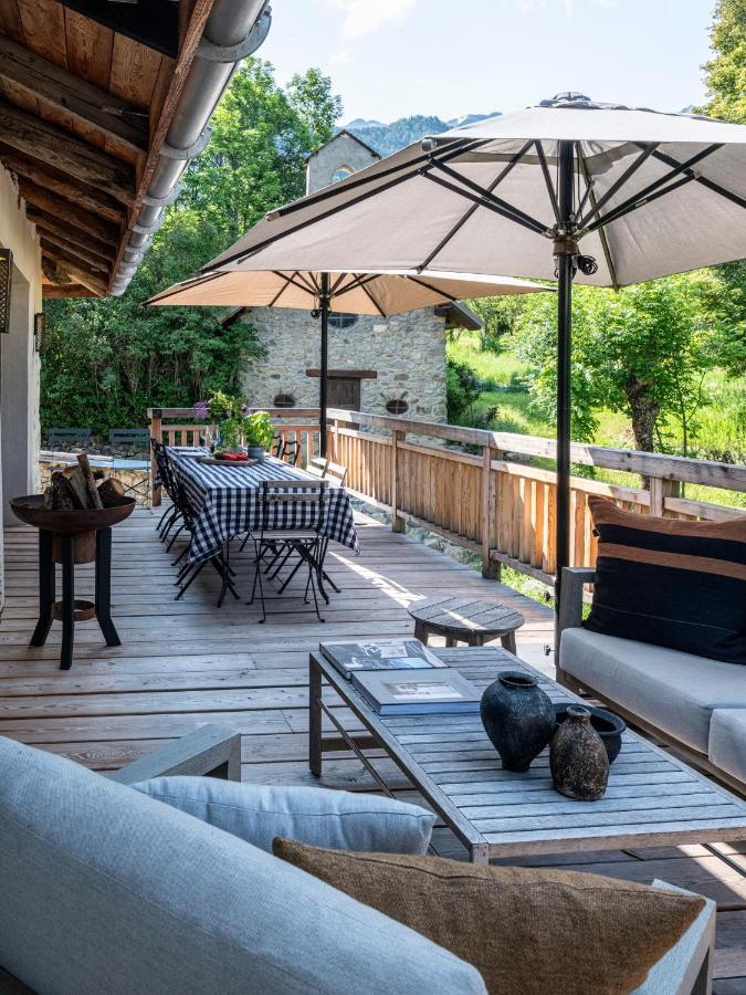 Superbe Ferme Renovee En Chalet De Luxe En Pleine Nature Barcelonnette Eksteriør billede